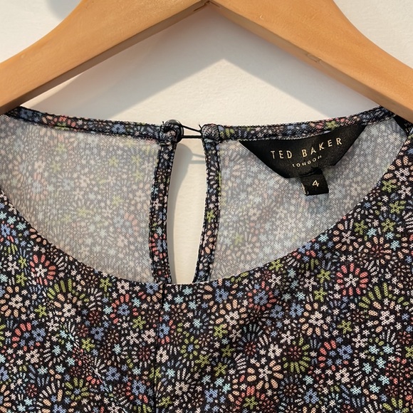 Ted Baker London  RUCHED FRONT JERSEY TOP - Picture 4 of 11